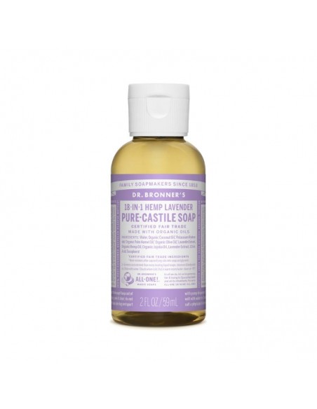 Jabón Líquido Lavanda 60Ml. Dr. Bronner's