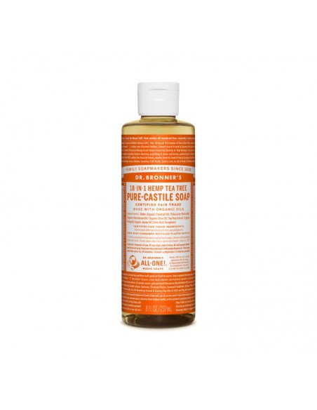 Jabón Líquido Árbol Del Té 240Ml. Dr. Bronner's