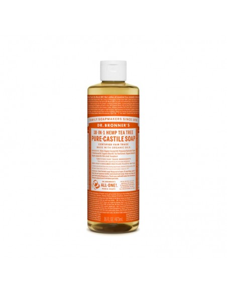 Jabón Líquido Árbol Del Té 475Ml. Dr. Bronner's