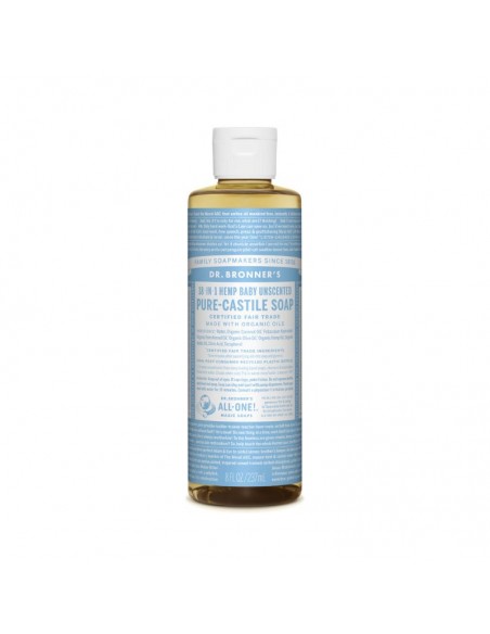 Jabón Líquido Bebe Neutral 240Ml. Dr. Bronner's