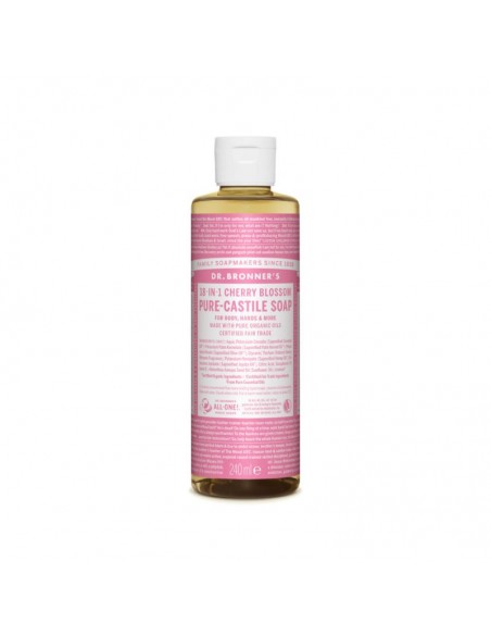 Jabón Líquido Flor De Cerezo 240Ml. Dr. Bronner's