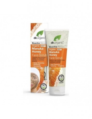  Exfoliante Facial Miel De Manuka 125Ml. Dr. Organic