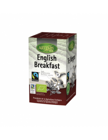  Té Negro English Breakfast Infusion 20Bolsitas Bio Artemis