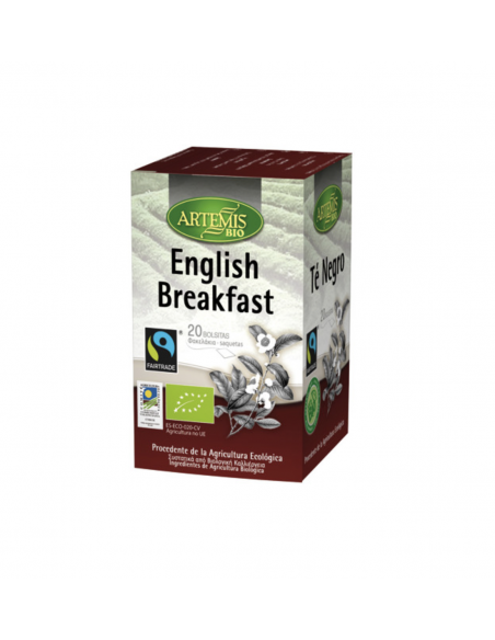  Té Negro English Breakfast Infusion 20Bolsitas Bio Artemis