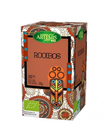  Té Rooibos Sin Teina Infusion 20Bolsitas. Bio Artemis