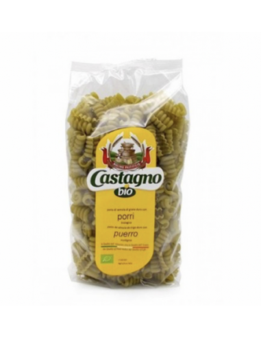  Bruchetti De Trigo Duro Con Puerro 500Gr. Eco Castagno