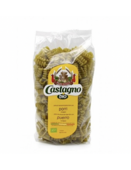  Bruchetti De Trigo Duro Con Puerro 500Gr. Eco Castagno