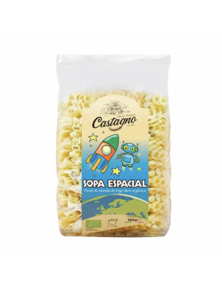  Mix Galactic Pasta Infantil Con Figuras 500Gr. Eco Castagno