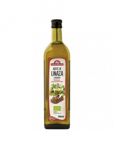  Aceite De Linaza 500Ml. Bio Natursoy