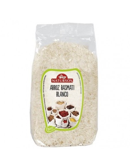  Arroz Basmati Blanco 500Gr.Bio Natursoy