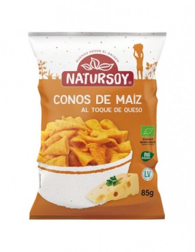 Conos De Maiz Al Toque De Queso 85Gr. Bio Vegan Natursoy