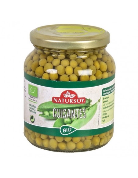  Guisantes 350Gr. Bio Natursoy