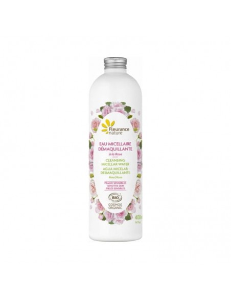 Agua Micelar Desmaquillante Con Rosa 400Ml. Bio Fleurance Nature