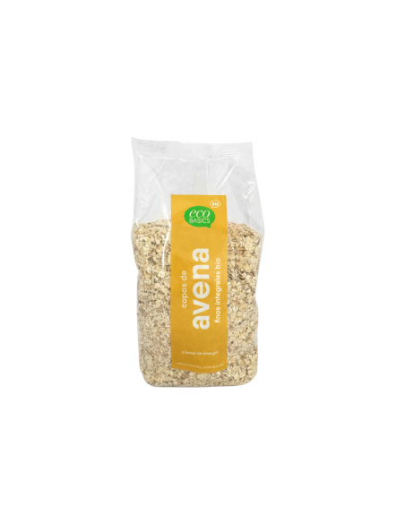 Copos de avena finos bio 500g Ecobasics