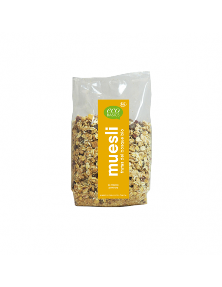 Muesli frutas del bosque bio 375gr Ecobasics