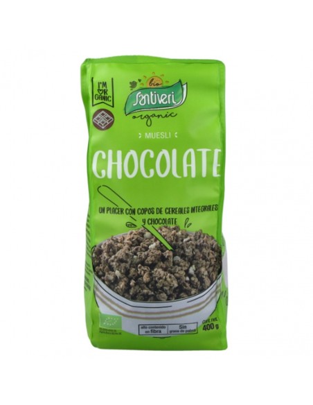  Muesli Crunchy Choco 400Gr. Bio Santiveri