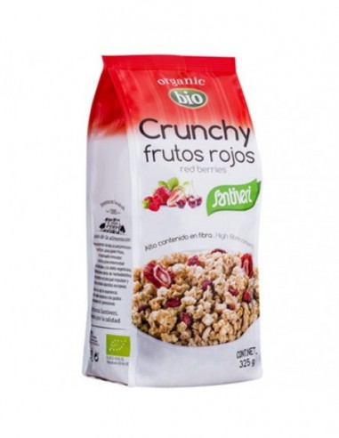  Muesli Crunchy Frutos Rojos 325Gr. Bio Santiveri