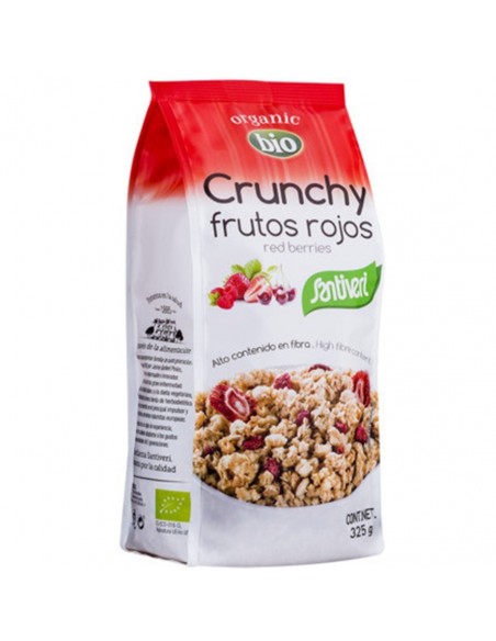  Muesli Crunchy Frutos Rojos 325Gr. Bio Santiveri