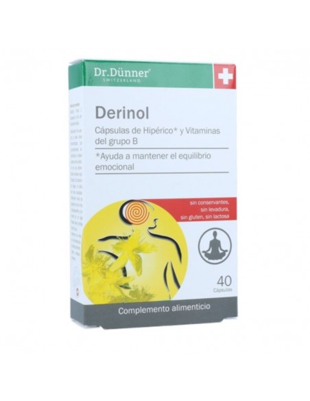  Derinol (Deprinol) (Hiperico) 40Cap. Dr.Dunner Salus