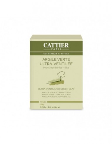  Arcilla Verde Ultra Ventilada 250Gr. Cattier