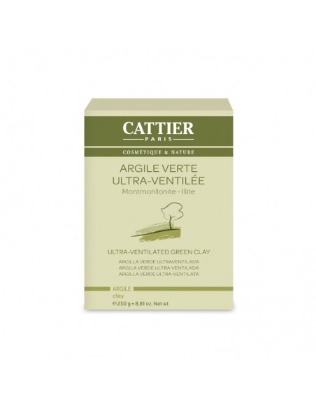  Arcilla Verde Ultra Ventilada 250Gr. Cattier