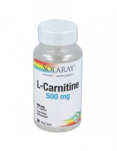  ACETYL L-CARNITINE 500mg. 30cap. Solaray