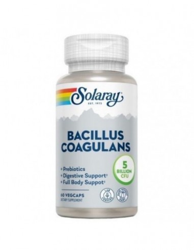  BACILLUS COAGULANS 60cap.veg Solaray