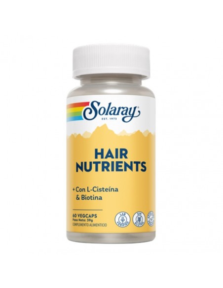  HAIR NUTRIENTS 60cap. Solaray