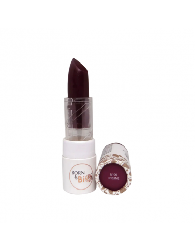 Barra de labios Orgánica Born to Bio Nº6 Plum 3,5G