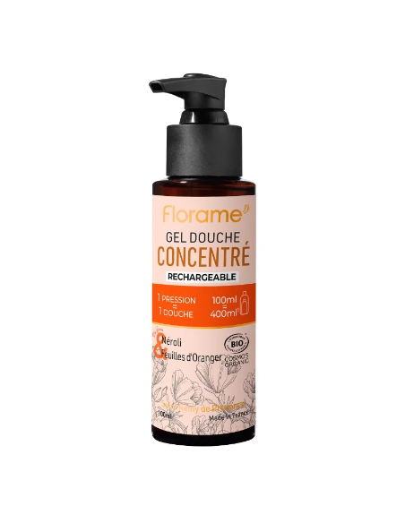 Gel de ducha concentrado - Neroli y Hojas de naranja Florame