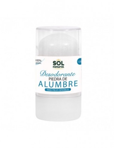  Desodorante Piedra Alumbre 120Gr. Sol Natural