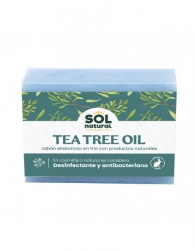  Jabon En Pastilla De Tea Tree 100Gr. Sol Natural