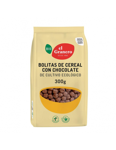 Bolitas de Cereales con Chocolate 300Gr El Granero