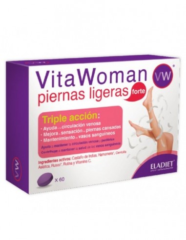  Vita Woman Piernas Ligeras Forte 60Comp. Eladiet