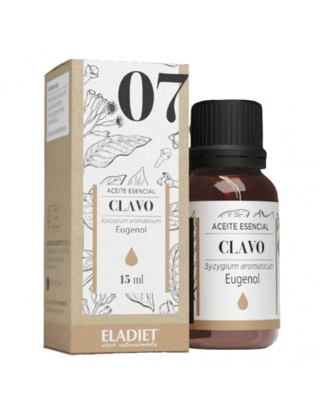  Clavo Aceite Esencia Caja 15Ml. Eladiet