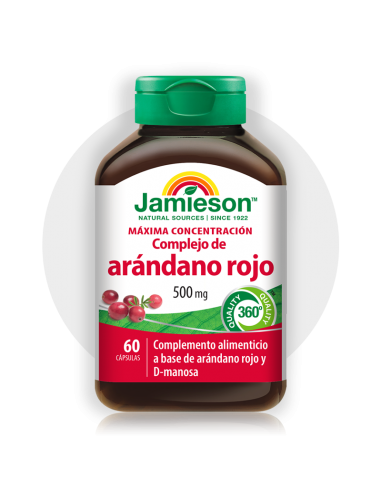 Arandano Rojo 500Mg. 60Cap. Jamieson