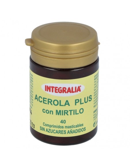 Acerola Plus Con Mirtilo 40Comp.Mast. Integralia