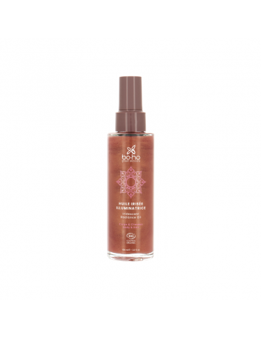 Aceite iridiscente iluminador Rose Gold BOHO