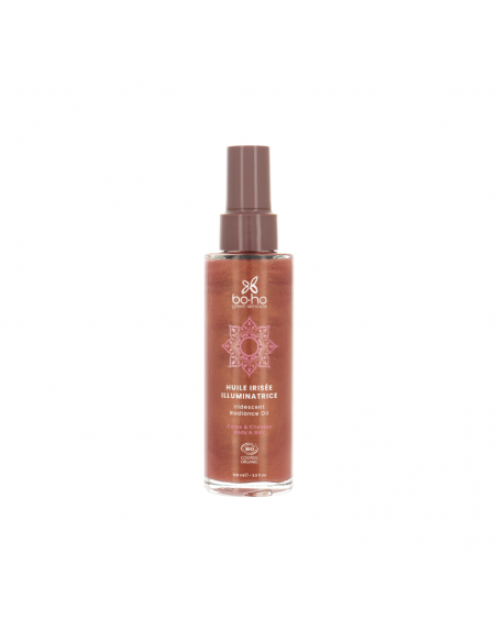 Aceite iridiscente iluminador Rose Gold BOHO