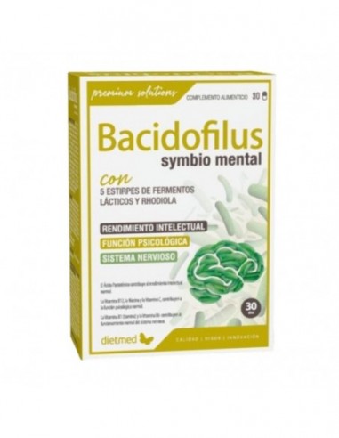 Bacidofilus Symbio Mental 30Cap. Dietmed