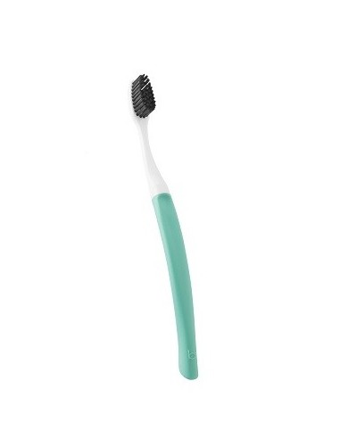 Cepillo de dientes con cabeza reemplazable Edith- Soft azul claro Bioseptyl