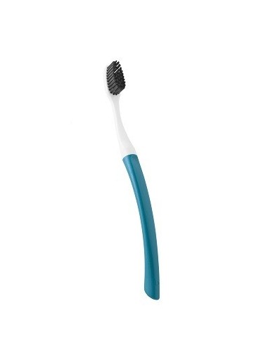 Cepillo de dientes con cabeza reemplazable Edith - Medium azul marino Bioseptyl