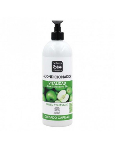 Acondicionador Vitalidad Aloe-Manzana 740Ml. Naturabio