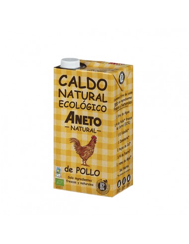 Caldo de pollo 1l ECO Aneto