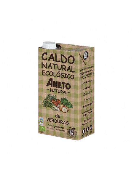 Caldo de verduras 1l ECO Aneto