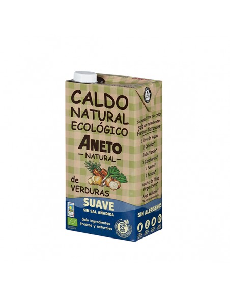 Caldo de verduras suave 1l ECO Aneto