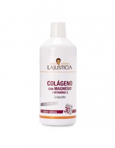 Colageno Con Magnesio + Vit. C Sabor Cereza 1L. Ana Maria Lajusticia