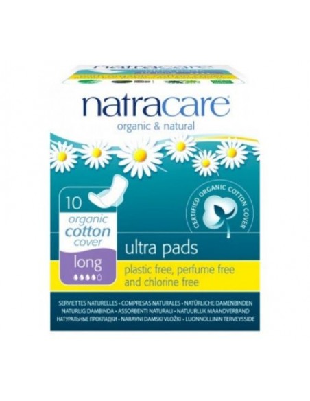 Compresa Extra Larga 10Uds. Natracare