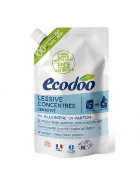 Detergente Sensitive 0% 1,5L. Ecodoo