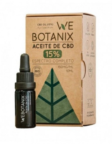 Webotanix Aceite Cbd 15% 10Ml. Bio Webotanix